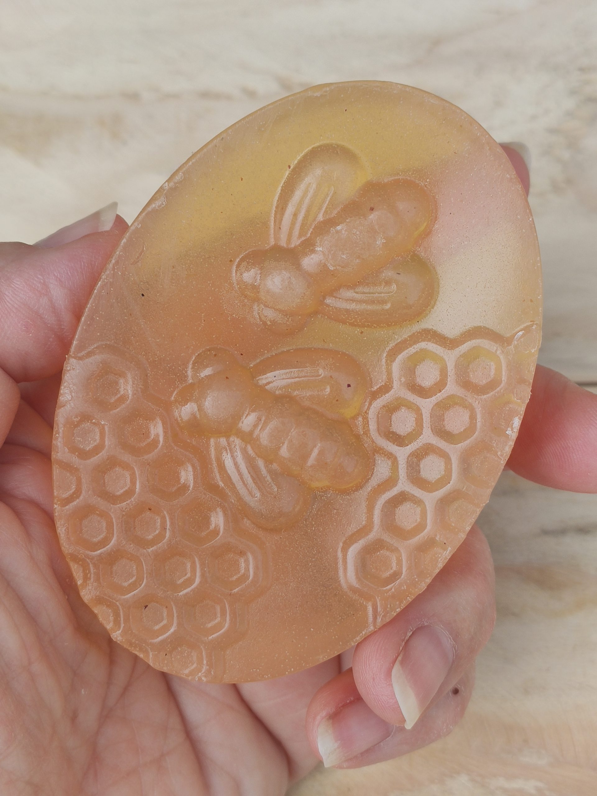 Jabón de Glicerina con Bicarbonato y Miel - Imagen 2