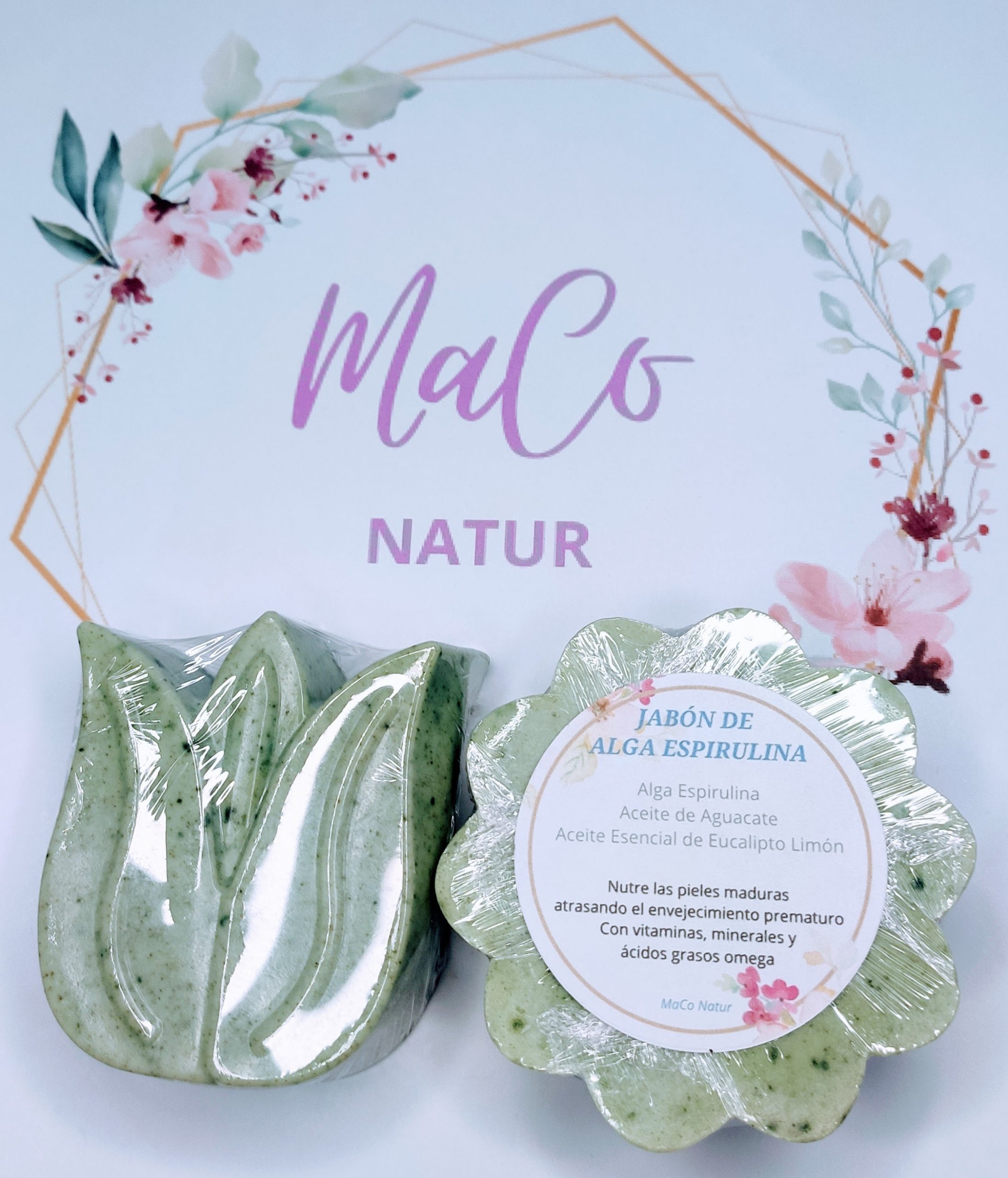 Jabón de Glicerina con Alga Espirulina - Imagen 4