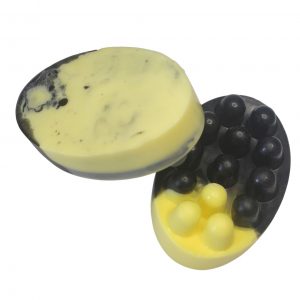 Jabón de Glicerina con Carbón Activado y Aloe Vera