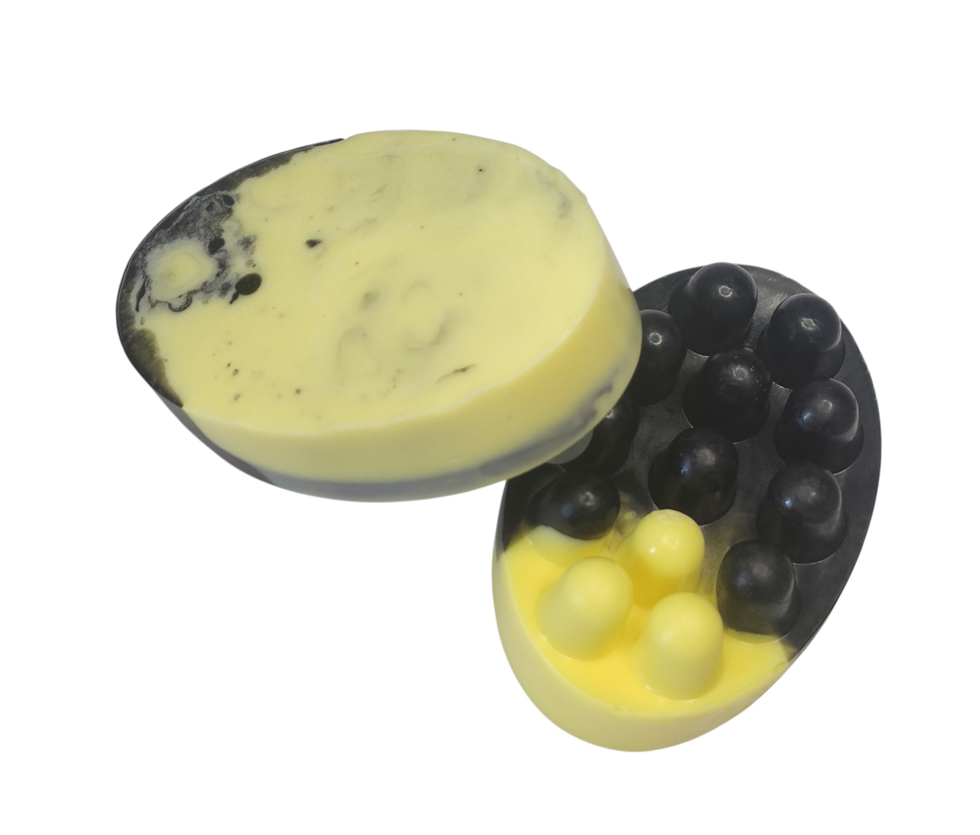 Jabón de Glicerina con Carbón Activado y Aloe Vera