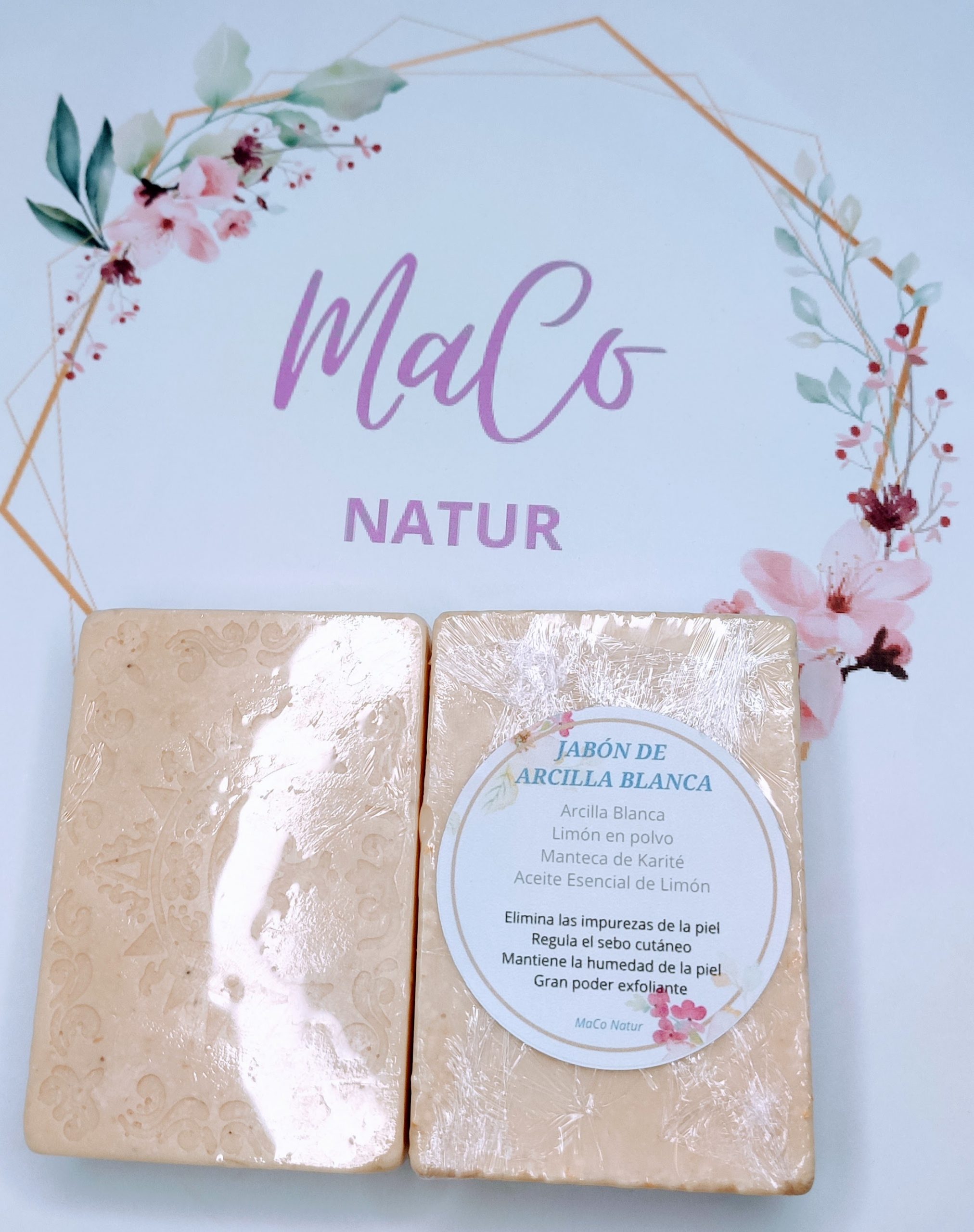 Jabón de Glicerina con Arcilla Blanca - Imagen 4