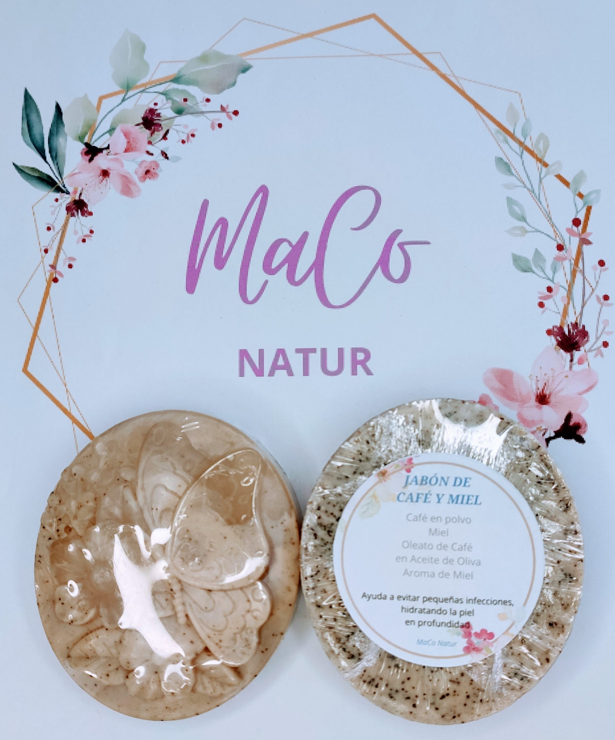 Jabón de Glicerina con Café y Miel - Imagen 4