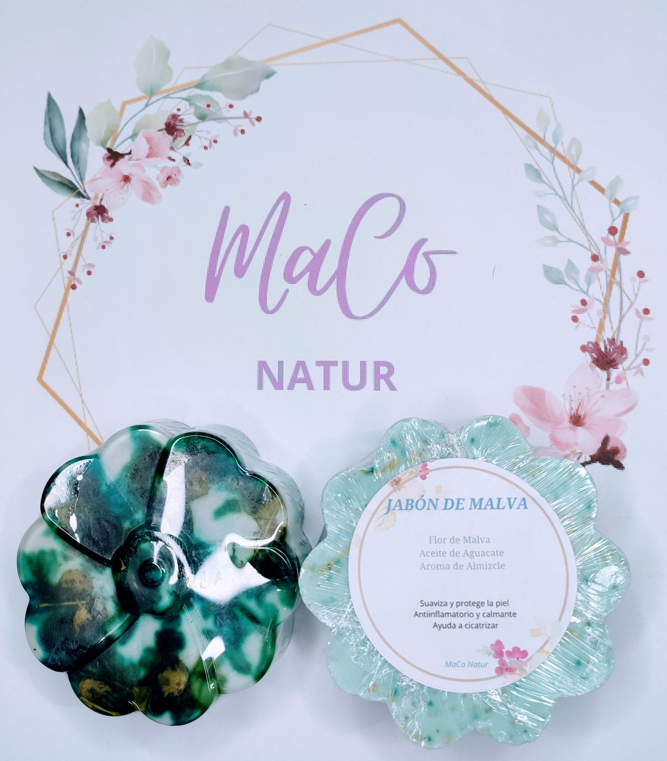 Jabón de Glicerina con Malva - Imagen 4