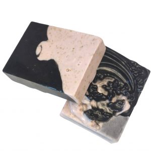 Jabón de Glicerina con Carbón Activado y Tomillo