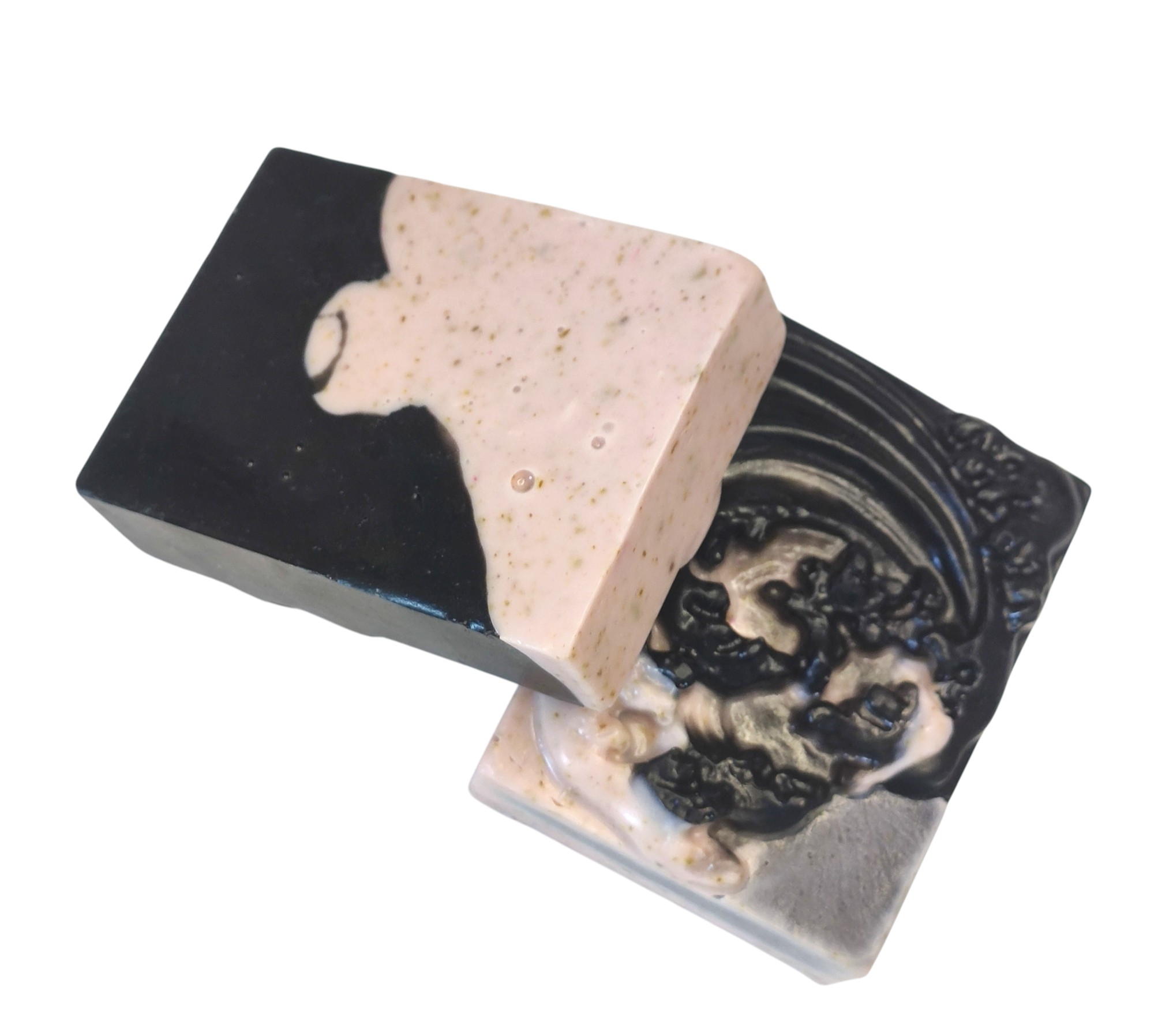 Jabón de Glicerina con Carbón Activado y Tomillo