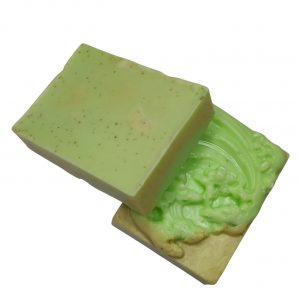 Jabón de Glicerina con Jengibre y Aloe Vera